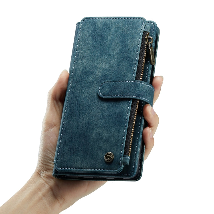 For Samsung GalaxyA33 5G CaseMe C30 Multifunctional Phone Leather Case(Blue) - Galaxy Phone Cases by CaseMe | Online Shopping UK | buy2fix