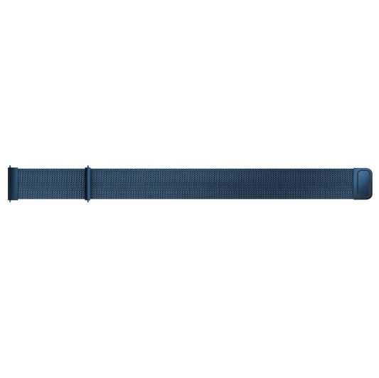 For Galaxy Watch Active Milanese Watch Band(Blue) by buy2fix