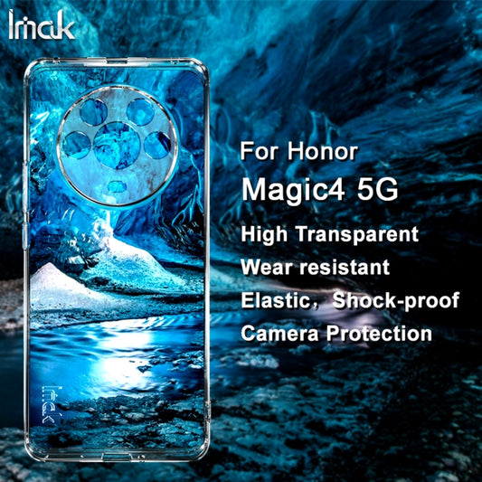 For Honor Magic4 5G IMAK UX-5 Series Transparent TPU Phone Case by imak