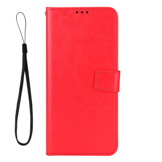 For Blackview A55 Pro Retro Crazy Horse Texture Leather Phone Case(Red) by buy2fix
