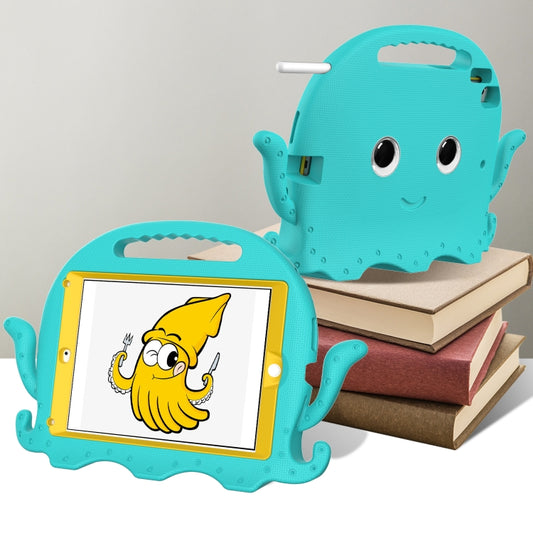 Octopus EVA Shockproof Tablet Case with Screen Film For iPad 9.7 2018 / 2017 / Air 2 / Air / Pro 9.7(Glacier Green) - iPad 9.7 (2018) & (2017) Cases by buy2fix | Online Shopping UK | buy2fix