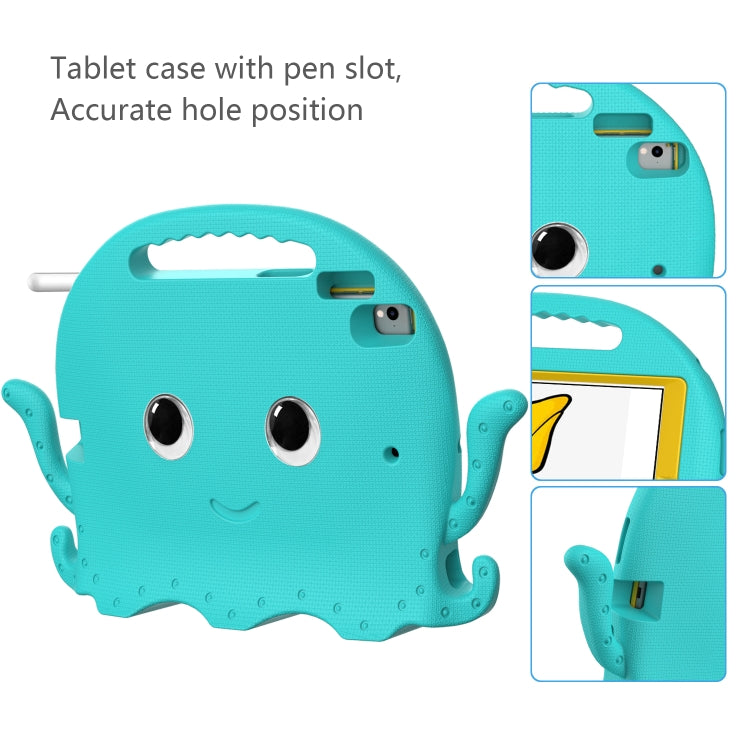 Octopus EVA Shockproof Tablet Case with Screen Film For iPad 9.7 2018 / 2017 / Air 2 / Air / Pro 9.7(Glacier Green) - iPad 9.7 (2018) & (2017) Cases by buy2fix | Online Shopping UK | buy2fix