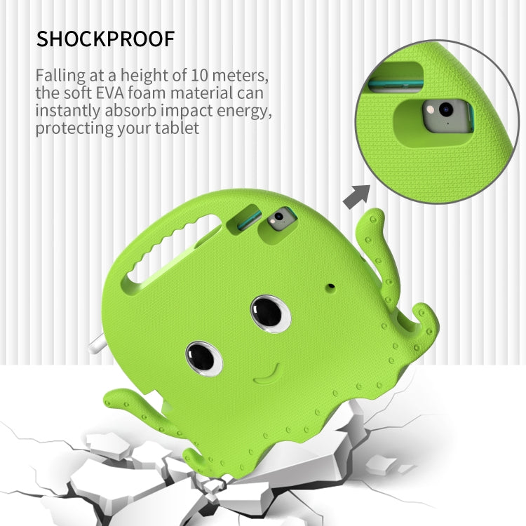 Octopus EVA Shockproof Tablet Case with Screen Film For iPad 9.7 2018 / 2017 / Air 2 / Air / Pro 9.7(Grass Green) - iPad 9.7 (2018) & (2017) Cases by buy2fix | Online Shopping UK | buy2fix