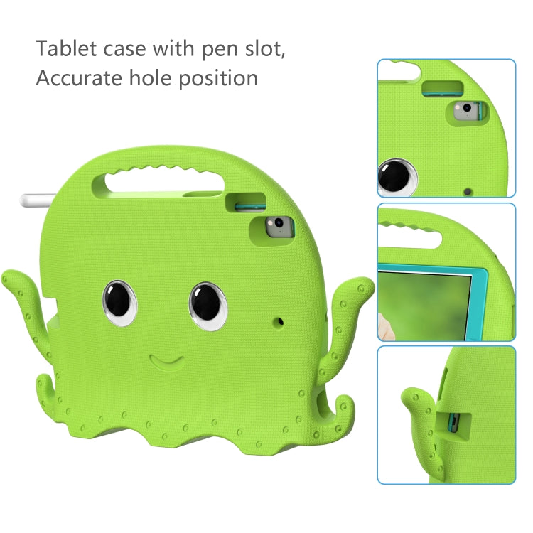 Octopus EVA Shockproof Tablet Case with Screen Film For iPad 9.7 2018 / 2017 / Air 2 / Air / Pro 9.7(Grass Green) - iPad 9.7 (2018) & (2017) Cases by buy2fix | Online Shopping UK | buy2fix