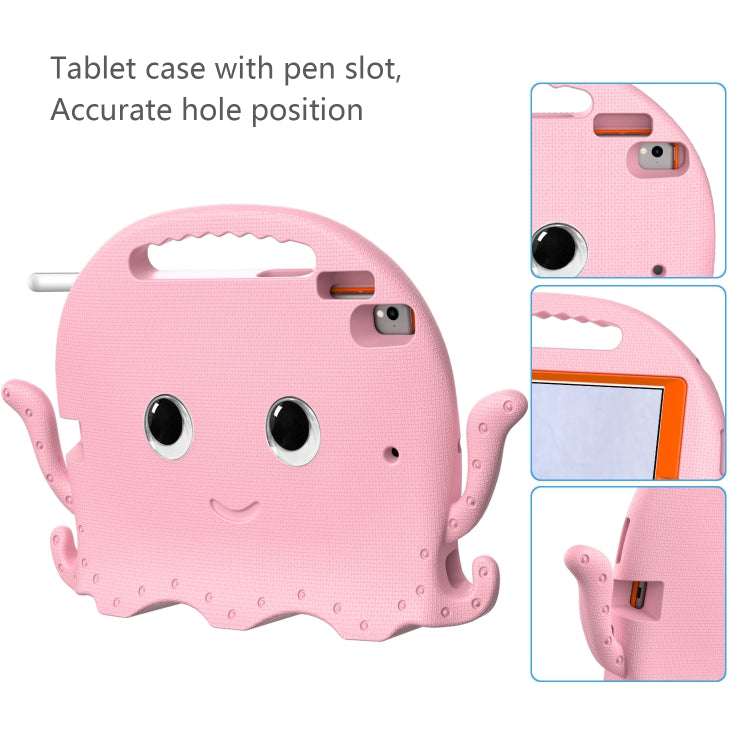 Octopus EVA Shockproof Tablet Case with Screen Film For iPad 9.7 2018 / 2017 / Air 2 / Air / Pro 9.7(Pink) - iPad 9.7 (2018) & (2017) Cases by buy2fix | Online Shopping UK | buy2fix