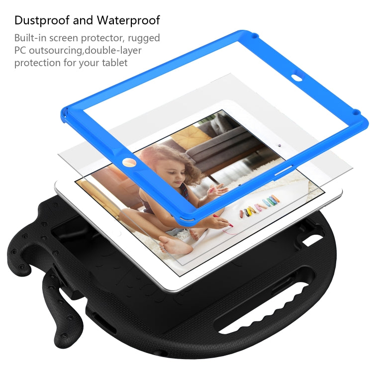 Octopus EVA Shockproof Tablet Case with Screen Film For iPad 9.7 2018 / 2017 / Air 2 / Air / Pro 9.7(Black) - iPad 9.7 (2018) & (2017) Cases by buy2fix | Online Shopping UK | buy2fix
