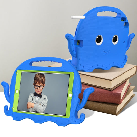 Octopus EVA Shockproof Tablet Case with Screen Film For iPad 9.7 2018 / 2017 / Air 2 / Air / Pro 9.7(Blue) - iPad 9.7 (2018) & (2017) Cases by buy2fix | Online Shopping UK | buy2fix