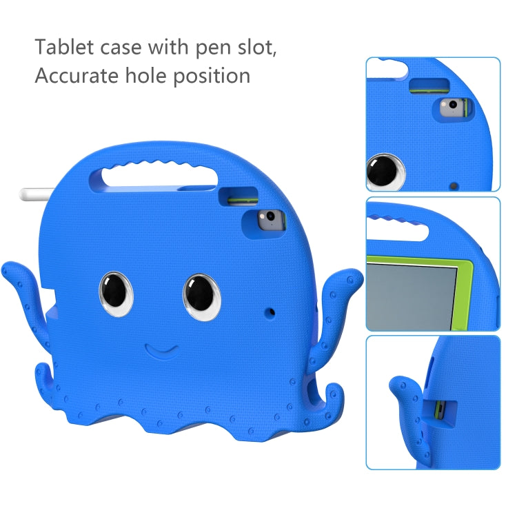 Octopus EVA Shockproof Tablet Case with Screen Film For iPad 9.7 2018 / 2017 / Air 2 / Air / Pro 9.7(Blue) - iPad 9.7 (2018) & (2017) Cases by buy2fix | Online Shopping UK | buy2fix