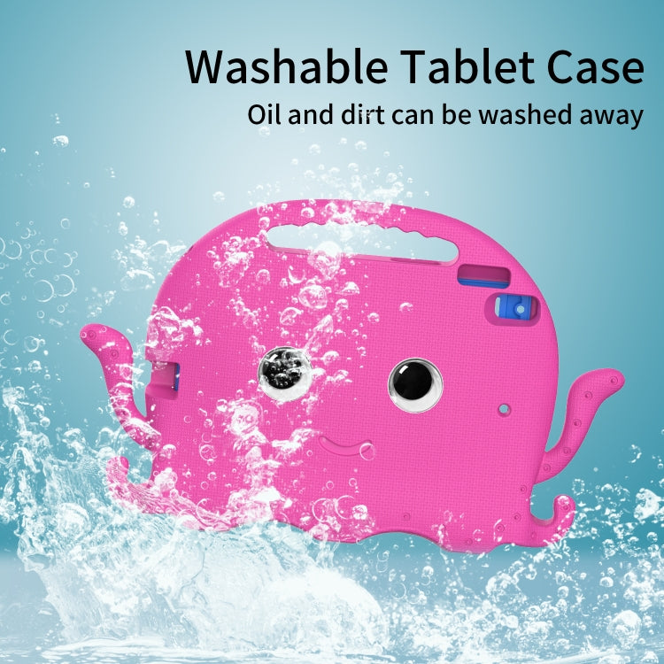 Octopus EVA Shockproof Tablet Case with Screen Film For iPad 9.7 2018 / 2017 / Air 2 / Air / Pro 9.7(Rose Red) - iPad 9.7 (2018) & (2017) Cases by buy2fix | Online Shopping UK | buy2fix