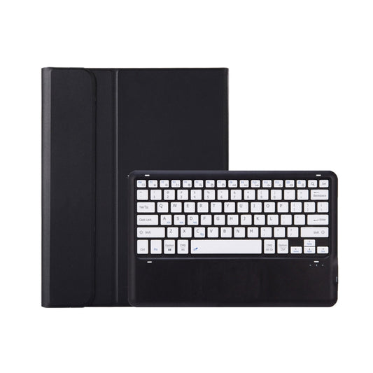 C12B Detachable Pen Slot Bluetooth Keyboard Leather Tablet Case For iPad Air 13 2025 / 2024 / Pro 12.9 inch 2021/2020/2018(Black) by buy2fix
