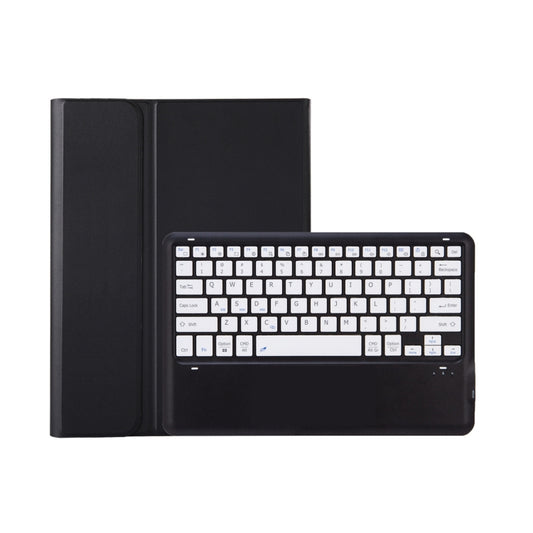 T800B Pen Slot Detachable Bluetooth Keyboard Leather Tablet Case For Samsung Galaxy Tab S8+/S7+/S7 FE(Black) by buy2fix