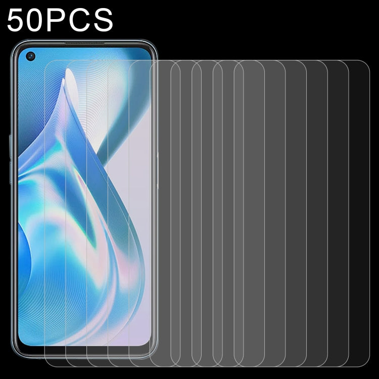 50 PCS 0.26mm 9H 2.5D Tempered Glass Film For OnePlus Ace Racing / Nord 2 Lite / Nord CE 2 Lite 5G - OnePlus Tempered Glass by buy2fix | Online Shopping UK | buy2fix