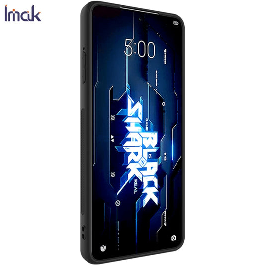 For Xiaomi Black Shark 5 IMAK LX-6 Series Carbon Fiber Pattern Shockproof Phone Case(Black) by imak