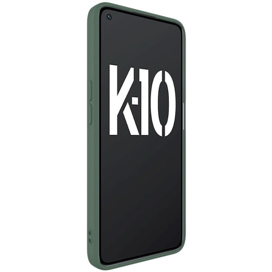 For OPPO K10 5G IMAK UC-4 Series Straight Edge TPU Phone Case(Dark Green) by imak
