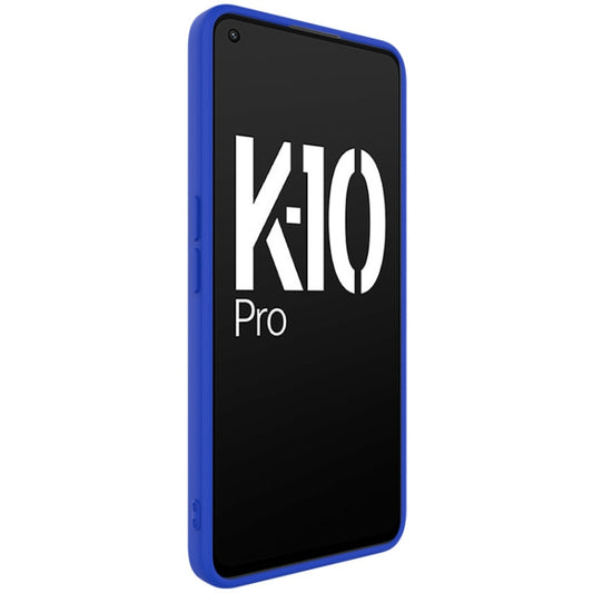 For OPPO K10 Pro 5G IMAK UC-4 Series Straight Edge TPU Phone Case(Blue) by imak