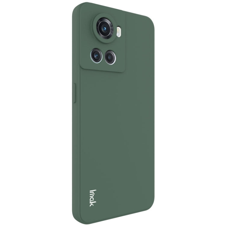 For OnePlus Ace 5G/10R 5G IMAK UC-4 Series Straight Edge TPU Phone Case(Dark Green) - Ace 5 Cases by imak | Online Shopping UK | buy2fix