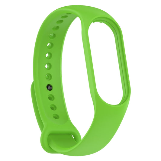 For Xiaomi Mi Band 7 / 7NFC / 6 / 6 NFC / 5 / 5 NFC / Amazfit Band 5 Official Silicone Watch Band(Green Tea) by buy2fix
