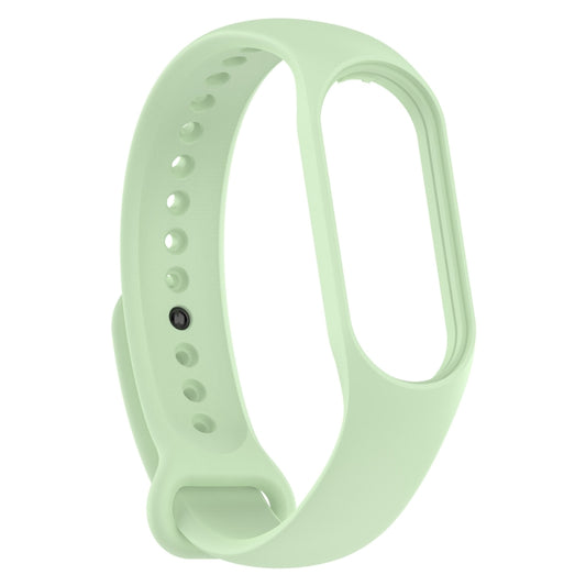 For Xiaomi Mi Band 7 / 7NFC / 6 / 6 NFC / 5 / 5 NFC / Amazfit Band 5 Official Silicone Watch Band(Matcha Green) by buy2fix