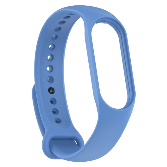 For Xiaomi Mi Band 7 / 7NFC / 6 / 6 NFC / 5 / 5 NFC / Amazfit Band 5 Official Silicone Watch Band(Denim Blue) by buy2fix