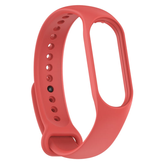 For Xiaomi Mi Band 7 / 7NFC / 6 / 6 NFC / 5 / 5 NFC / Amazfit Band 5 Official Silicone Watch Band(True Red) by buy2fix