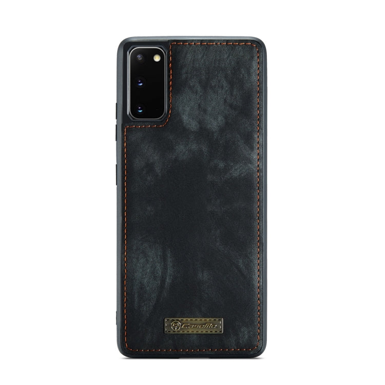 For Galaxy S20 CaseMe Detachable Multifunctional Horizontal Flip Leather Case, with Card Slot & Holder & Zipper Wallet & Photo Frame(Black) - Galaxy Phone Cases by CaseMe | Online Shopping UK | buy2fix