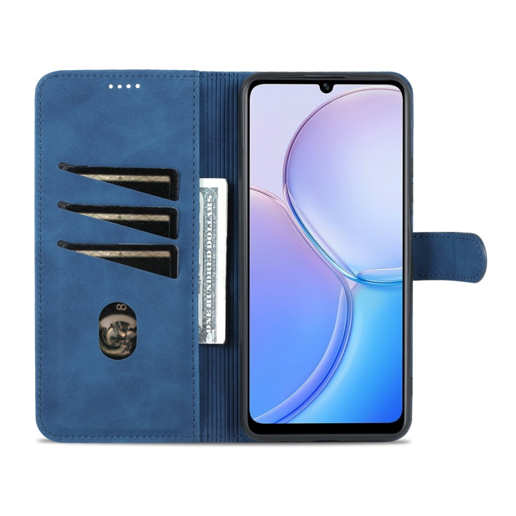 For Huawei Maimang 11 AZNS Skin Feel Calf Texture Flip Leather Phone Case(Blue) - Huawei Cases by AZNS | Online Shopping UK | buy2fix