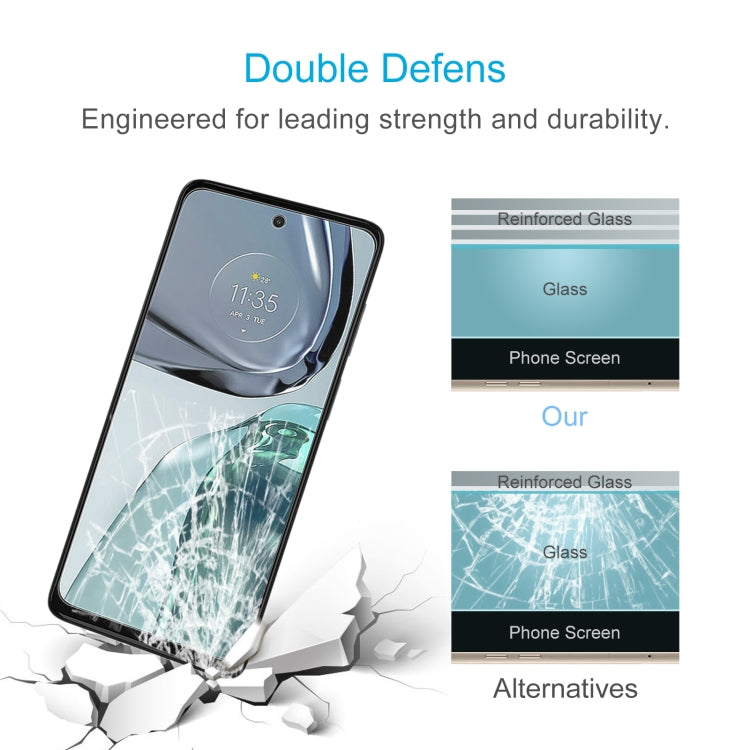 50 PCS 0.26mm 9H 2.5D Tempered Glass Film For Motorola Moto G62 5G / Moto G32 / Moto G62 India - Motorola Tempered Glass by buy2fix | Online Shopping UK | buy2fix