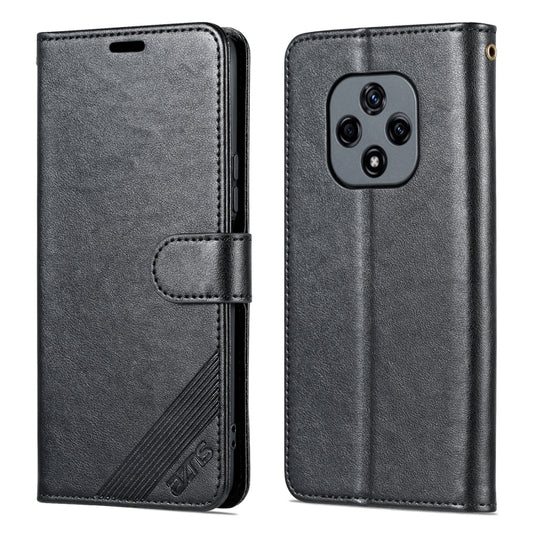 For Huawei Nova 9Z 5G AZNS Sheepskin Texture Flip Leather Phone Case(Black) - Huawei Cases by AZNS | Online Shopping UK | buy2fix