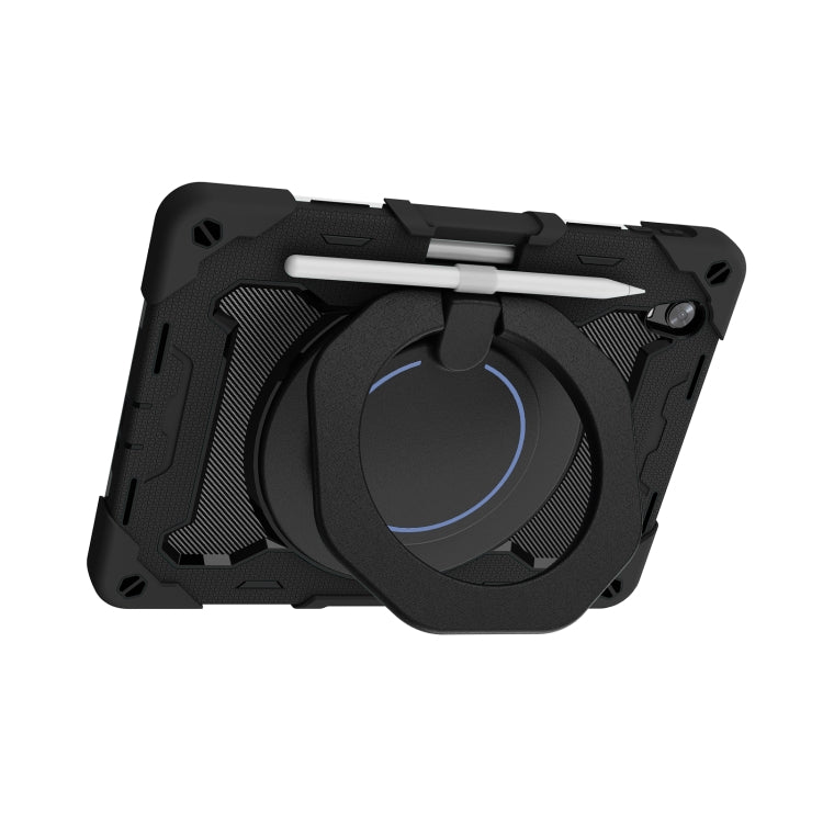 For OPPO Pad Armor Contrast Color Silicone + PC Tablet Case(Black) - OPPO by buy2fix | Online Shopping UK | buy2fix