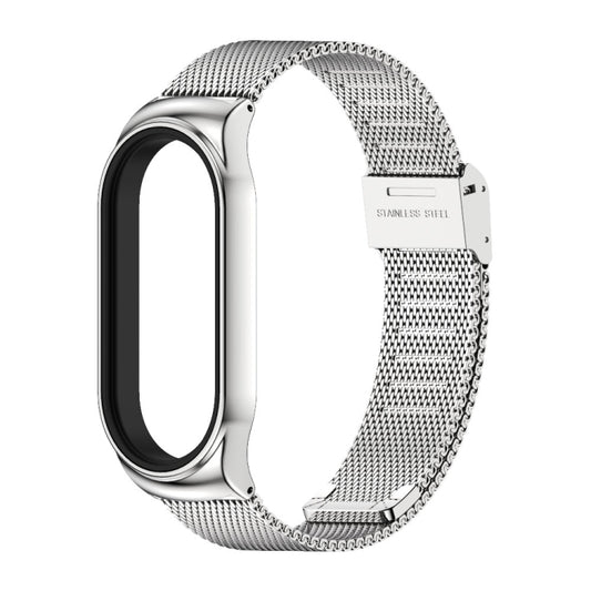 For Xiaomi Mi Band 7 / 7 NFC MIJOBS CS Milan Buckle Metal Watch Band(Silver) by MIJOBS