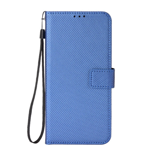For Blackview A50 Diamond Texture Leather Phone Case(Blue) by buy2fix
