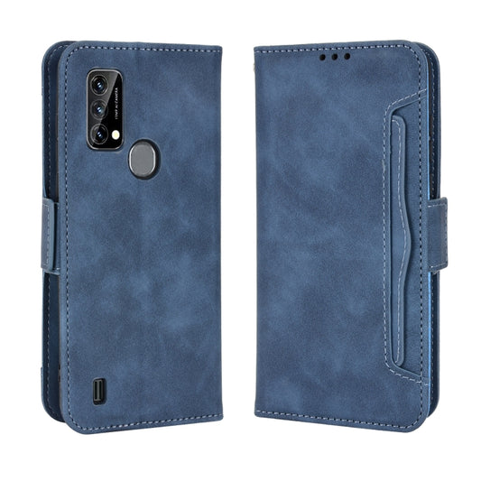 For Blackview A50 Skin Feel Calf Pattern Leather Phone Case(Blue) by buy2fix