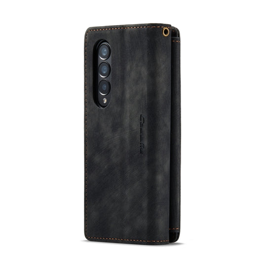 For Samsung Galaxy Z Fold3 5G CaseMe C30 Multifunctional Phone Leather Phone Case(Black) - Galaxy Phone Cases by CaseMe | Online Shopping UK | buy2fix