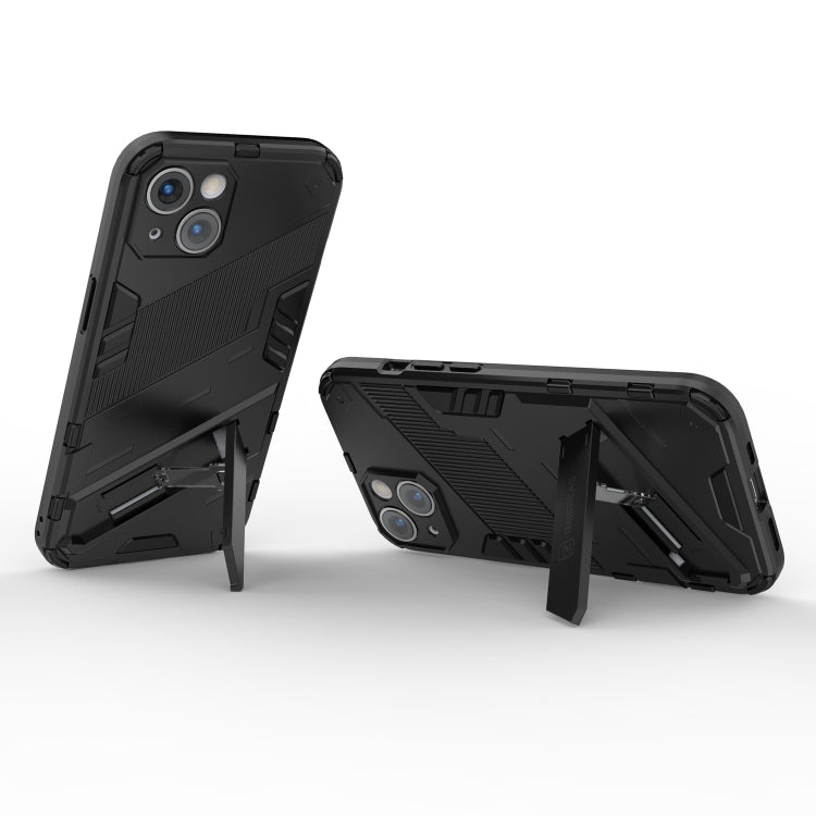 For iPhone 14 Plus Punk Armor 2 in 1 PC + TPU Phone Case (Black) - iPhone 14 Plus Cases by buy2fix | Online Shopping UK | buy2fix