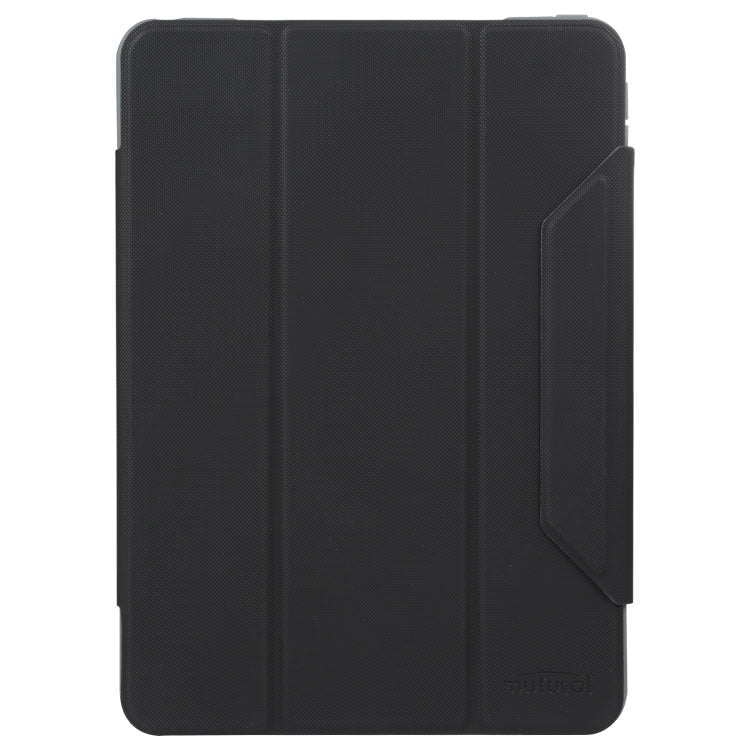 For iPad 10.2 / iPad Pro 10.5 Mutural Yagao Series PC Horizontal Flip Leather Tablet Case(Black) - iPad 10.2 Cases by Mutural | Online Shopping UK | buy2fix