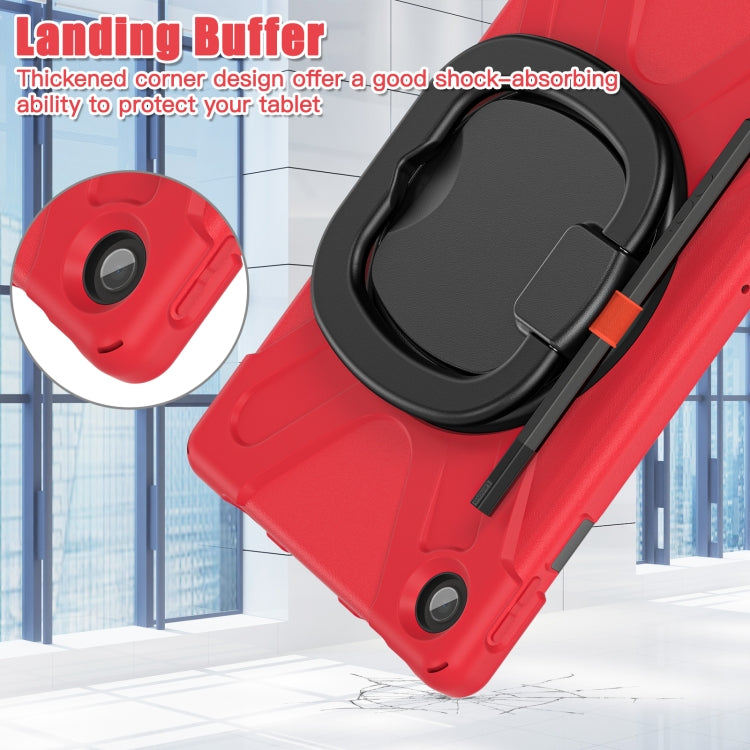 For Lenovo Tab M10 Plus 10.6 3rd Gen 2022 Silicone + PC Protective Tablet Case(Red) - Lenovo by buy2fix | Online Shopping UK | buy2fix