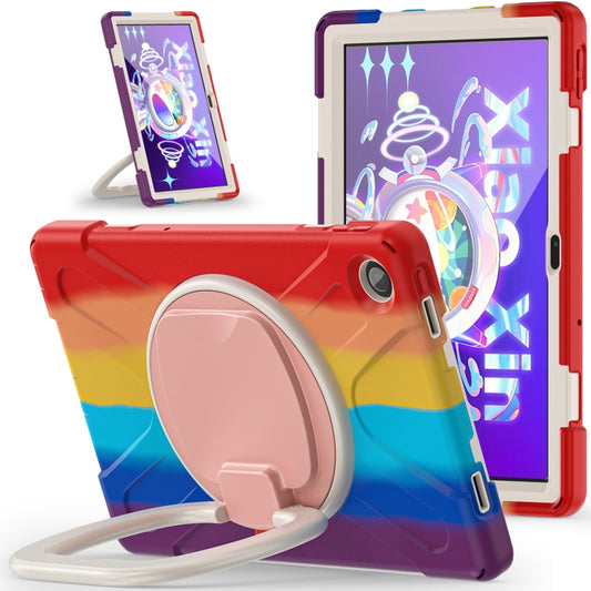 For Lenovo Tab M10 Plus 10.6 3rd Gen 2022 Silicone + PC Protective Tablet Case(Colorful Red) - Lenovo by buy2fix | Online Shopping UK | buy2fix