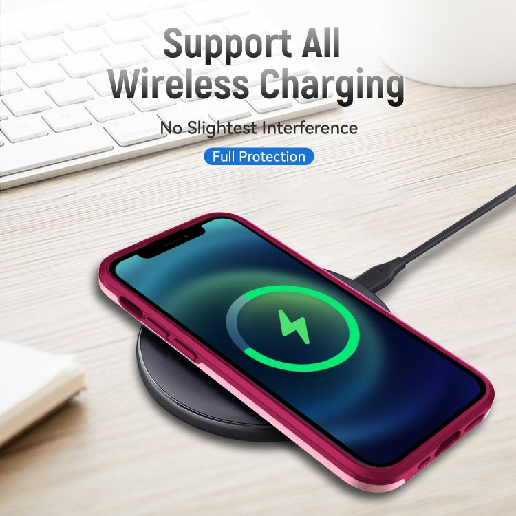 For iPhone 14 Pioneer Armor Heavy Duty Shockproof Phone Case (Pink) by buy2fix