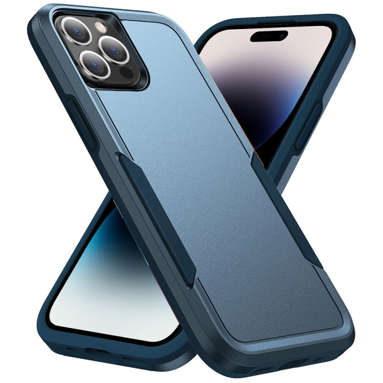 For iPhone 14 Pro Pioneer Armor Heavy Duty Shockproof Phone Case(Blue) - iPhone 14 Pro Cases by buy2fix | Online Shopping UK | buy2fix