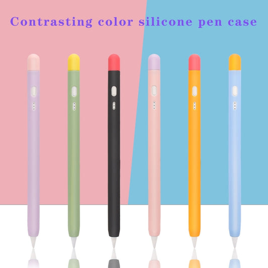 Contrasting Color Series Silicone Protective Pen Case For Yibosi 6(Matcha Green) by buy2fix