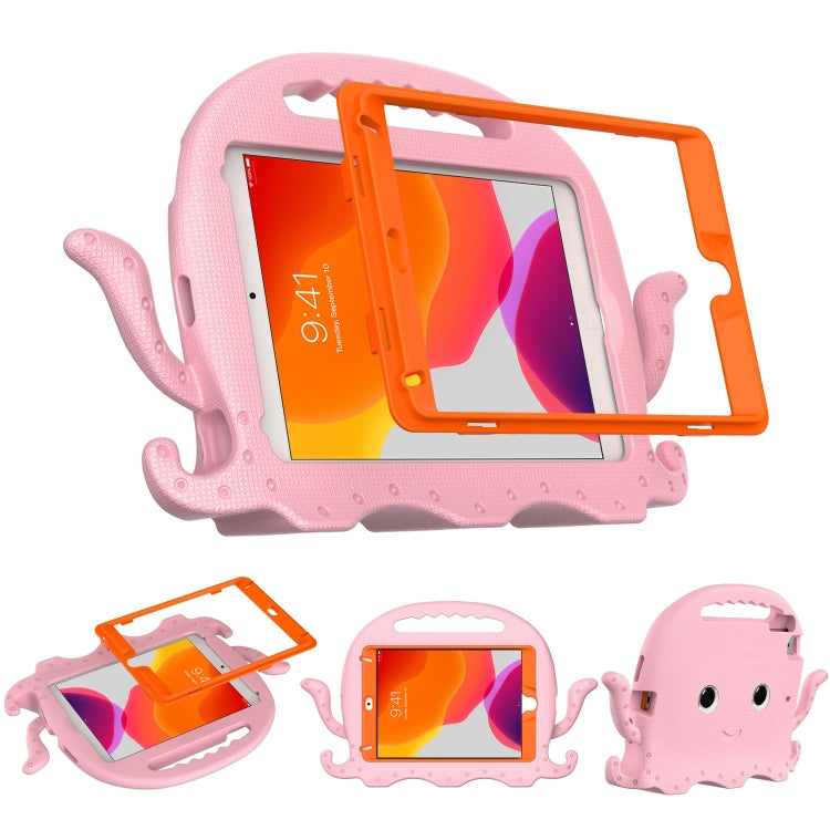 Octopus EVA Shockproof Tablet Case with Screen Film & Shoulder Strap For iPad mini 5 / 4 / 3 / 2 / 1(Pink) - iPad mini (2019) / mini 5 Cases by buy2fix | Online Shopping UK | buy2fix