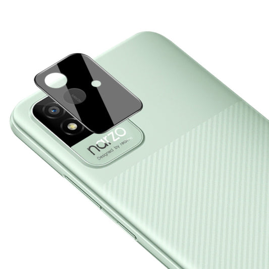 For OPPO Realme Narzo 50i IMAK Rear Camera Lens Glass Film Black Version by imak