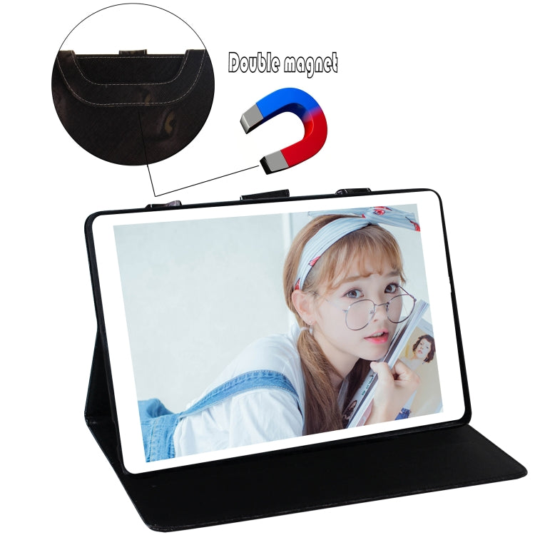 For iPad 11 (2020) 3D Colored Drawing Horizontal Flip Leather Tablet Case with Holder & Card Slot & Wallet & Handle(Mysterious Cat) - iPad Pro 11 (2020) Cases by buy2fix | Online Shopping UK | buy2fix