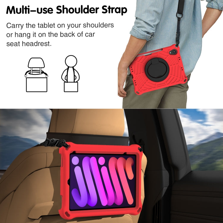 For iPad mini 2024 / mini 6 Spider King Silicone Protective Tablet Case(Red) - iPad mini 6 Cases by buy2fix | Online Shopping UK | buy2fix