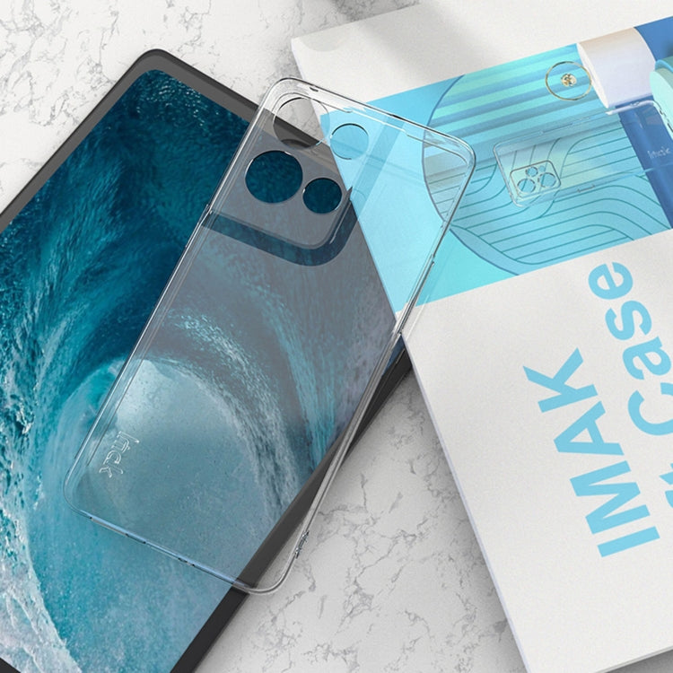 For OPPO Reno8 Pro 5G IMAK UX-5 Series Transparent Shockproof TPU Protective Phone Case by imak