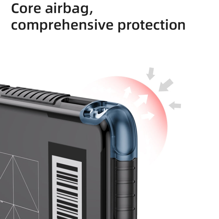 For iPad mini 6 / mini 2024 Mutural XingTu Series Tablet Case with Holder(Dark Blue) - iPad mini 6 Cases by Mutural | Online Shopping UK | buy2fix