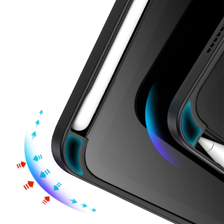 For iPad mini (2021)/mini 6 / mini 7 DUX DUCIS Magi Series Shockproof Tablet Case(Black) - iPad mini 6 Cases by DUX DUCIS | Online Shopping UK | buy2fix