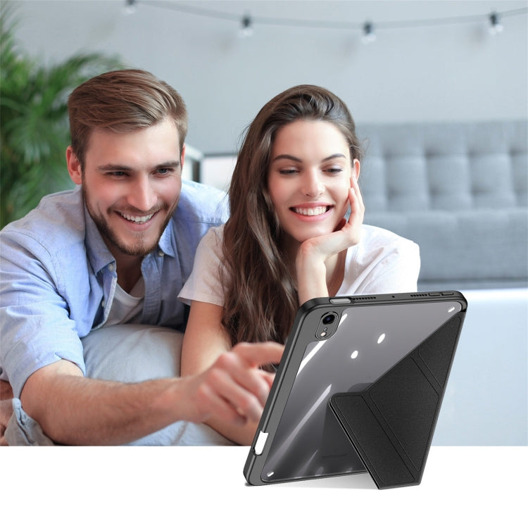 For iPad mini (2021)/mini 6 / mini 7 DUX DUCIS Magi Series Shockproof Tablet Case(Black) - iPad mini 6 Cases by DUX DUCIS | Online Shopping UK | buy2fix