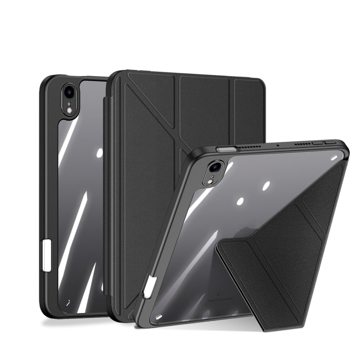 For iPad mini (2021)/mini 6 / mini 7 DUX DUCIS Magi Series Shockproof Tablet Case(Black) - iPad mini 6 Cases by DUX DUCIS | Online Shopping UK | buy2fix