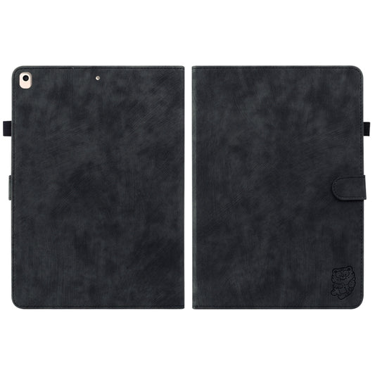 Tiger Pattern PU Tablet Case With Sleep / Wake-up Function For iPad 9.7 2017/2018/2019/2020(Black) - iPad 9.7 (2018) & (2017) Cases by buy2fix | Online Shopping UK | buy2fix